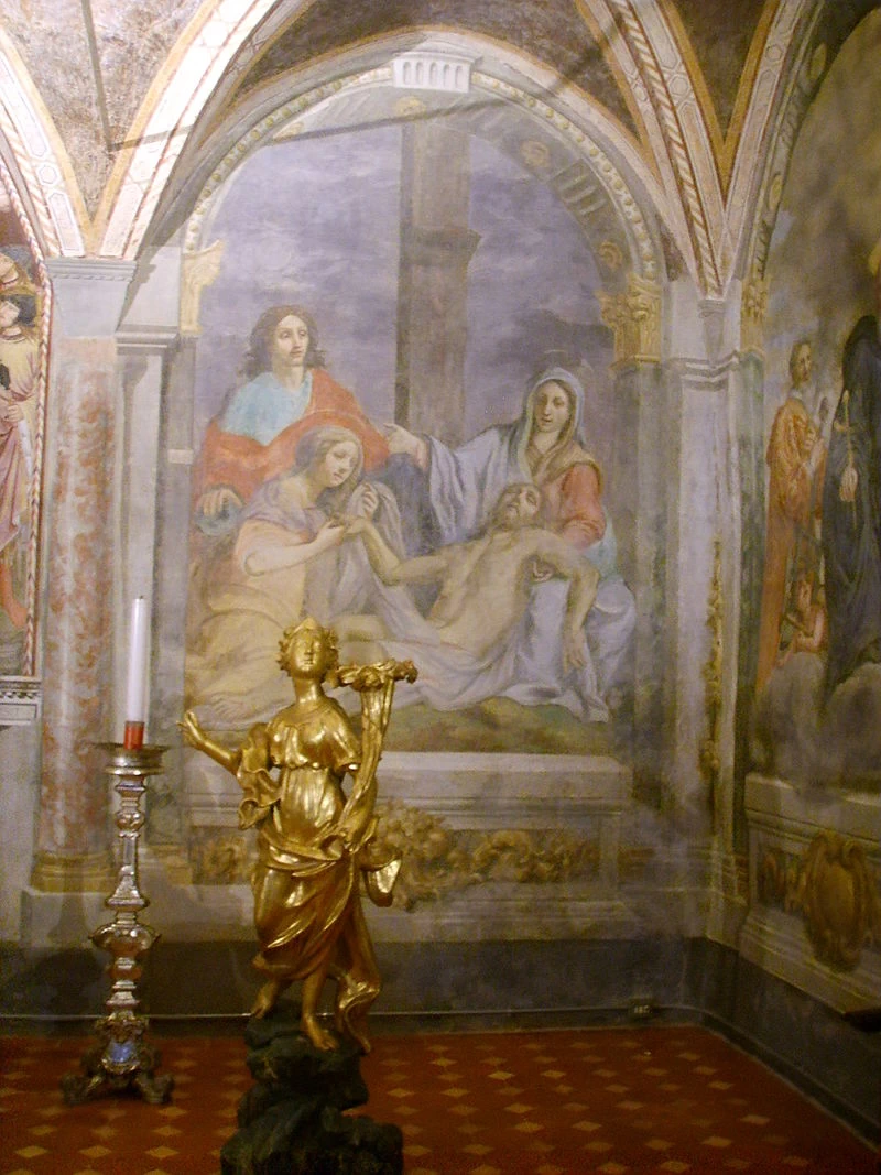 Sala capitolare di s. felicita - compianto sul Cristo, Cappella di Santa Felicita, Firenze